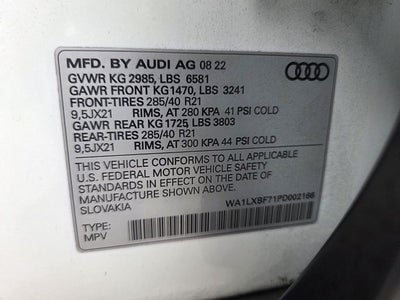 2023 Audi Q7 Premium Plus