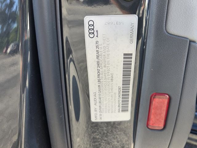 2018 Audi A5 2.0T Premium Plus quattro