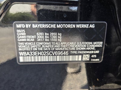 2025 BMW 7 Series 740i xDrive