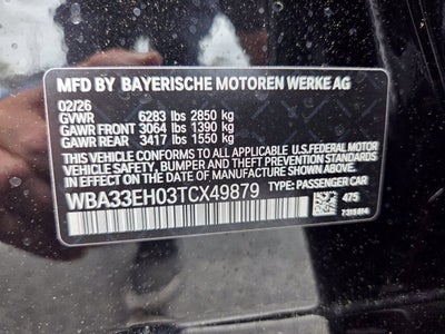 2026 BMW 7 Series 740i xDrive