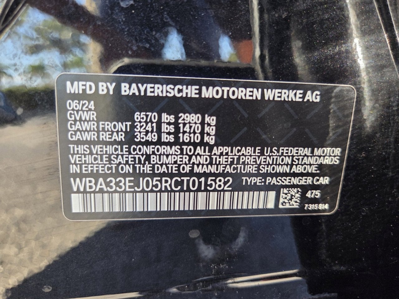 2024 BMW 7 Series 760i xDrive