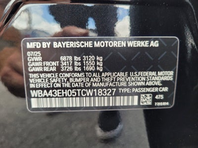 2026 BMW 7 Series 750e xDrive