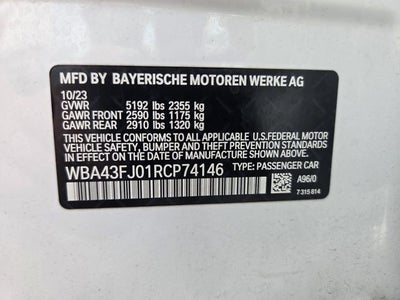 2024 BMW 5 Series 530i