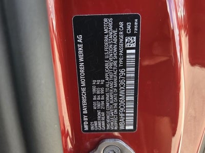 2021 BMW Z4 sDrive M40i