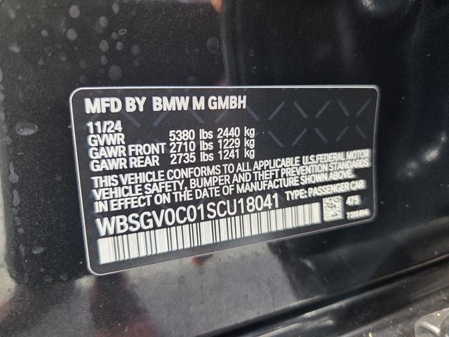 2025 BMW M8 Competition