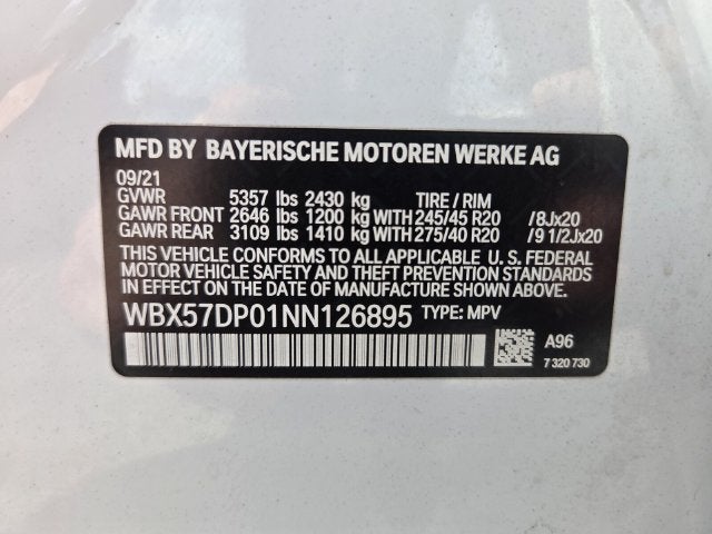 2022 BMW X3 xDrive30i