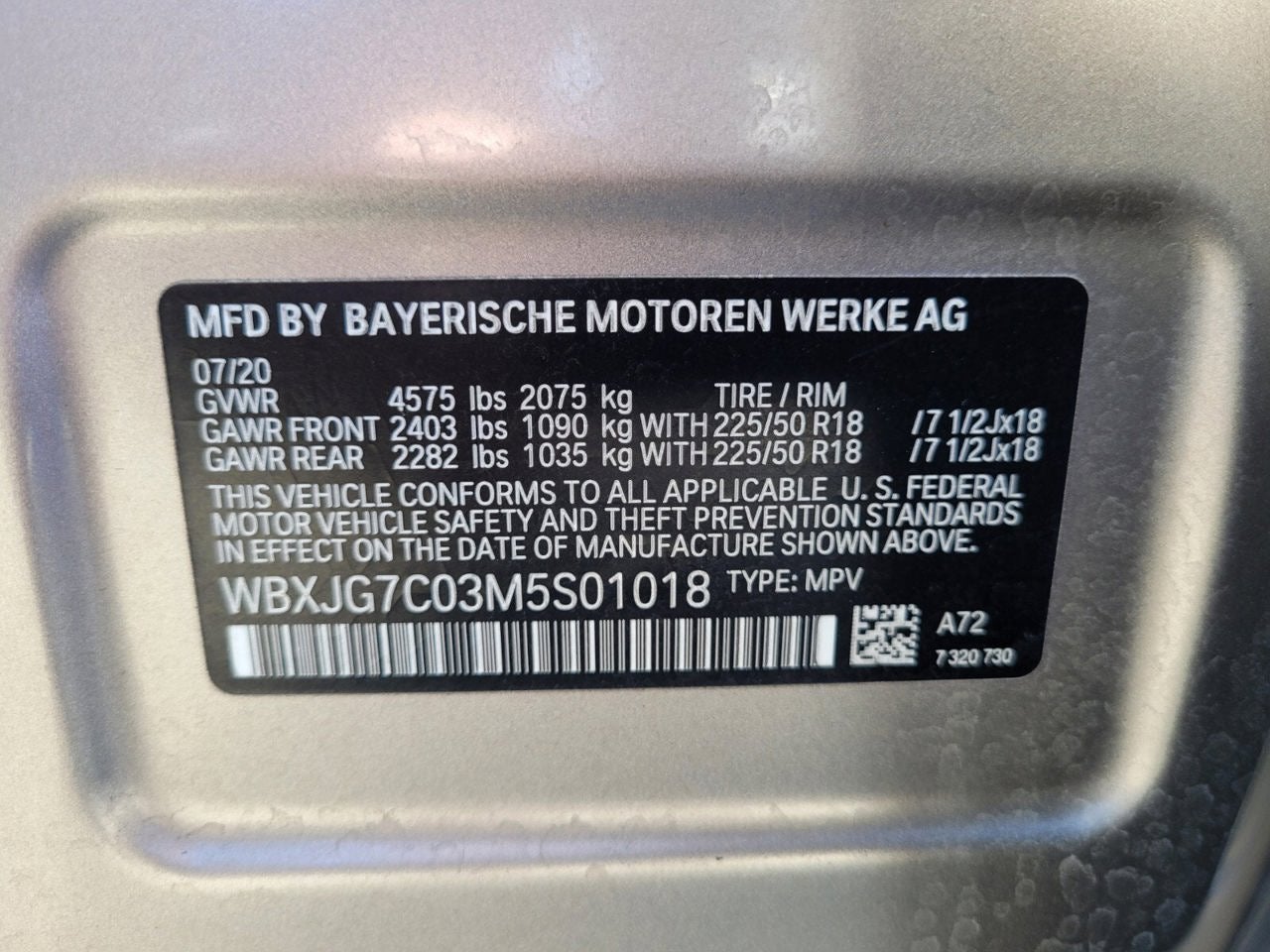 2021 BMW X1 sDrive28i