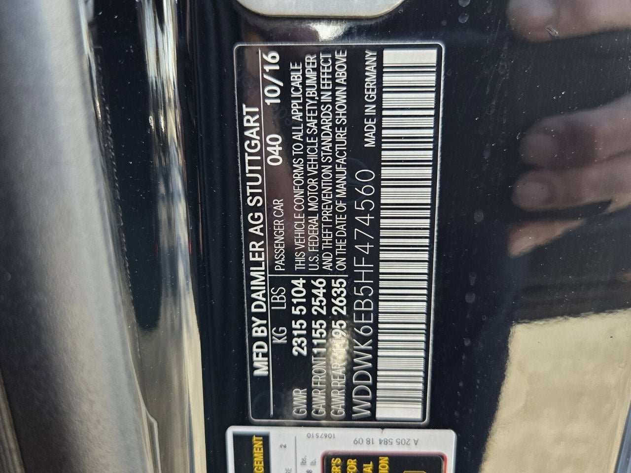 2017 Mercedes-Benz C-Class AMG® C 43