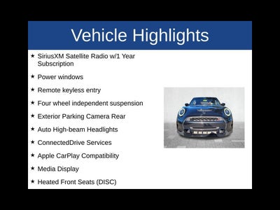 2023 MINI Hardtop 2 Door Cooper S