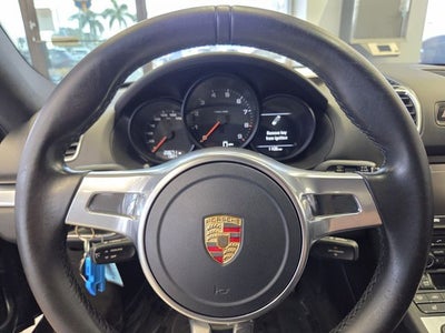2016 Porsche Cayman Black Edition