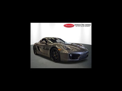 2016 Porsche Cayman Black Edition