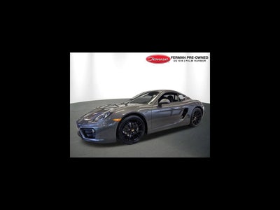2016 Porsche Cayman Black Edition
