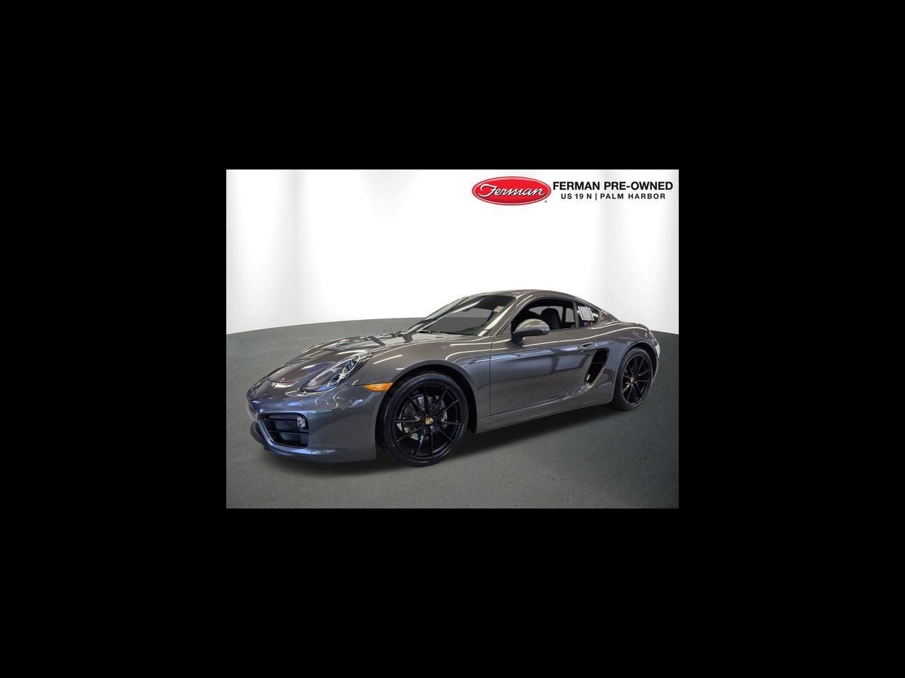 2016 Porsche Cayman Black Edition
