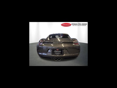 2016 Porsche Cayman Black Edition