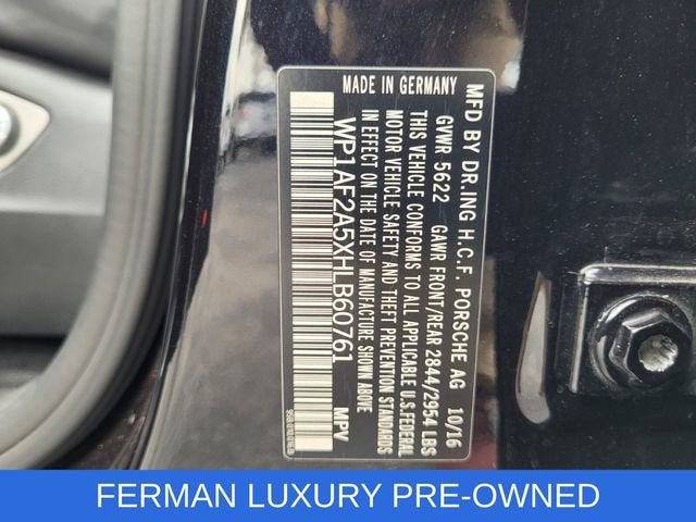 2017 Porsche Macan Turbo