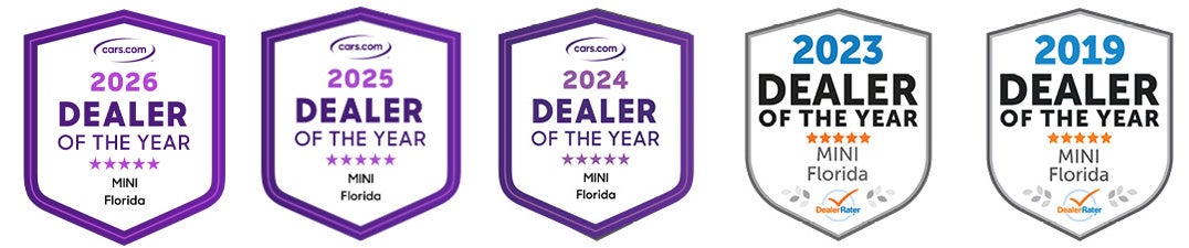 DealerRater and Cars.com Dealer Of The Year award | Ferman MINI of Tampa Bay