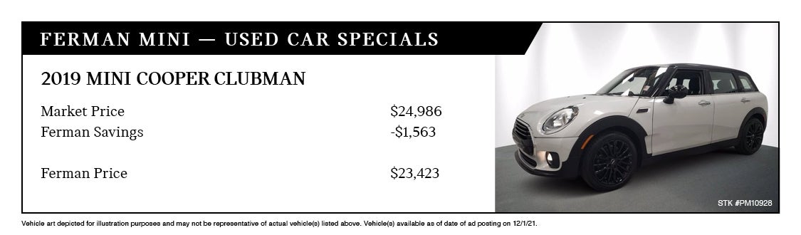 2019 MINI COOPER CLUBMAN