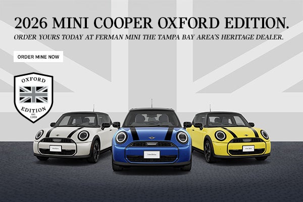 Order your 2026 MINI Cooper Oxford Edition