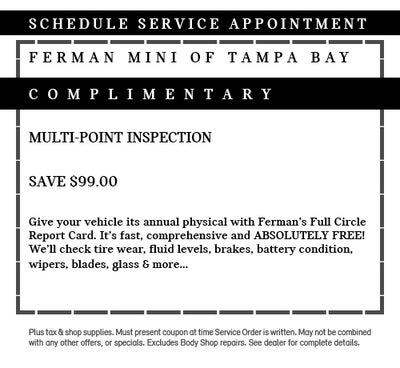 MINI Service & Parts Specials - Palm Harbor MINI dealer in Palm Harbor ...