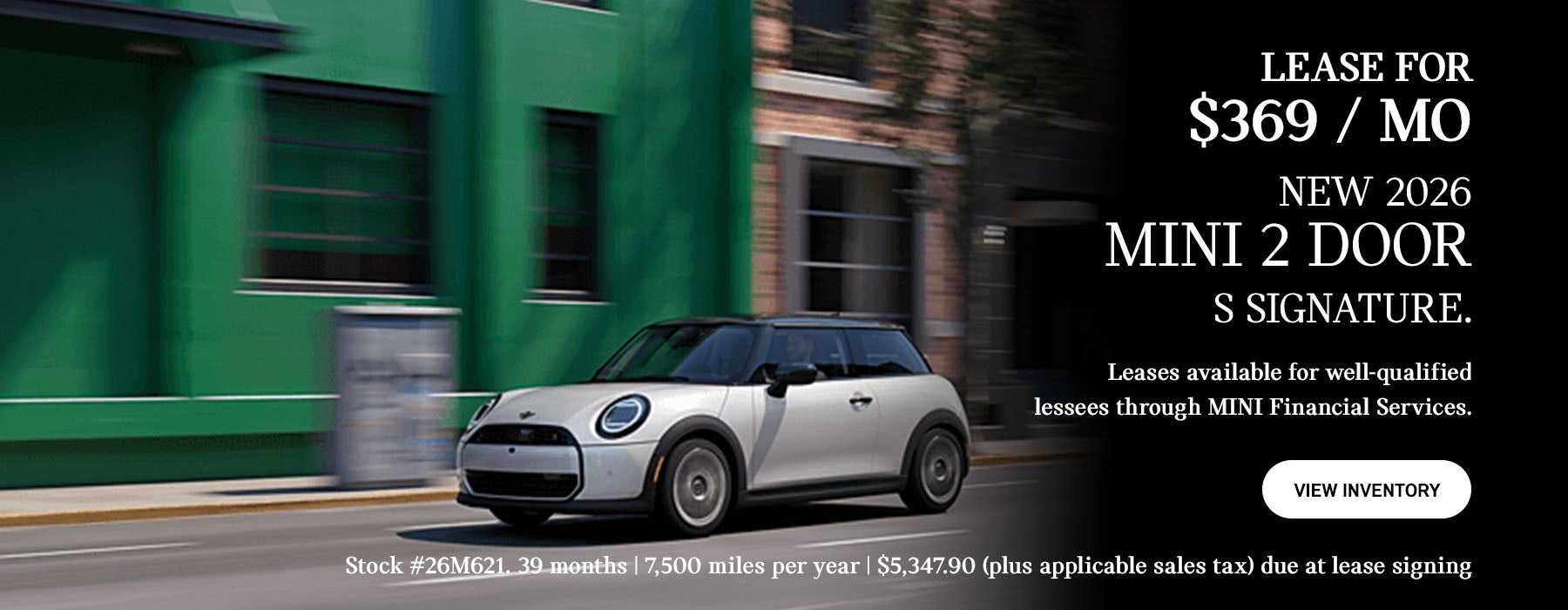 MINI 2 Door Lease