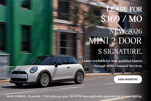 MINI 2 Door Lease